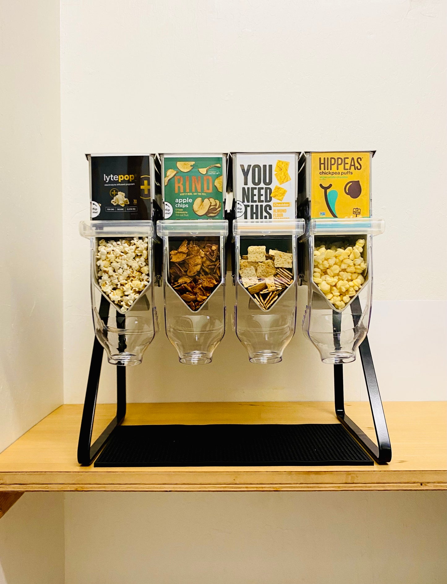 Bulk dispenser with countertop fixture