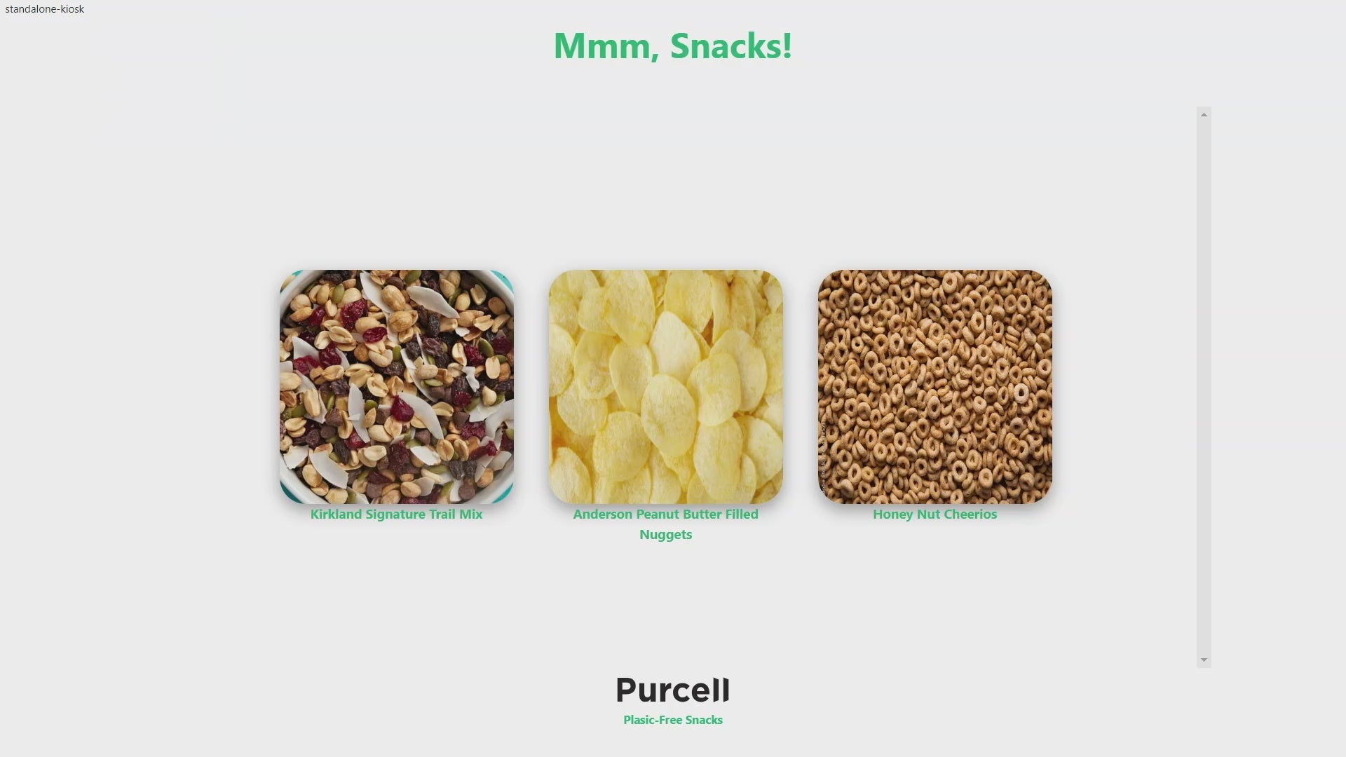 Bulk food payment software