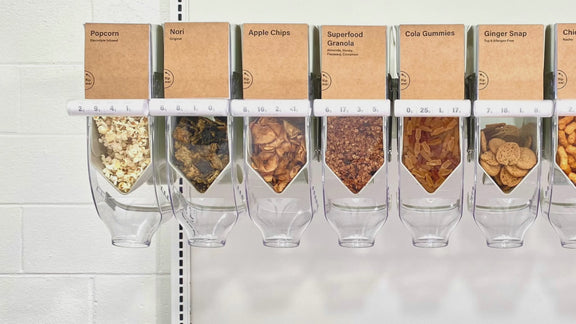 Bulk food dispensers for sustainable refill and reuse shopping – Purcell